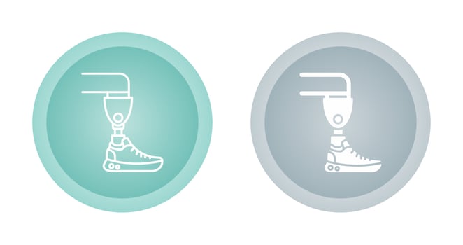 Prosthetics Vector Icon