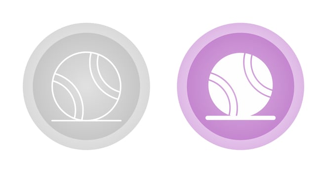 Tennis Vector Icon