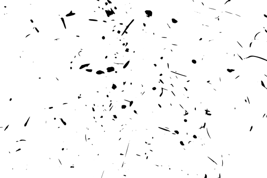Grunge dots and points texture background. Abstract grainy overlay. PNG graphic illustration with transparent background.