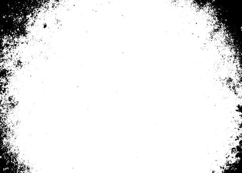 Grunge border texture background. Abstract frame overlay. PNG graphic illustration with transparent background.