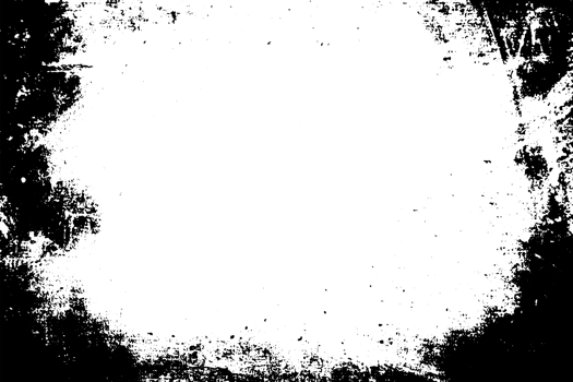 Grunge border texture background. Abstract frame overlay. PNG graphic illustration with transparent background.