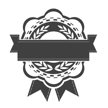Black and white Label template png