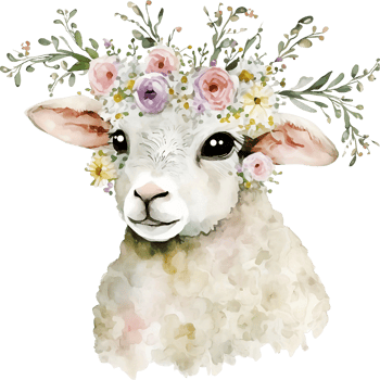 Watercolor Easter Traditional Elements png