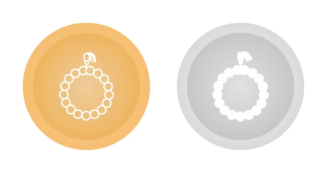 Tasbih Vector Icon