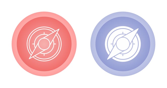 Compass Vector Icon