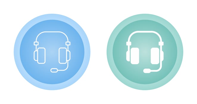 Headset Vector Icon