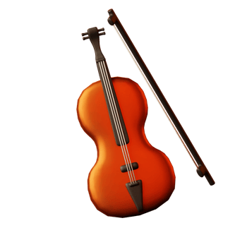 3D ICON VIOLIN png