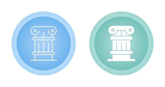 Pillar Vector Icon