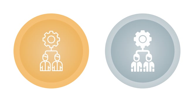 Team Management Vector Icon