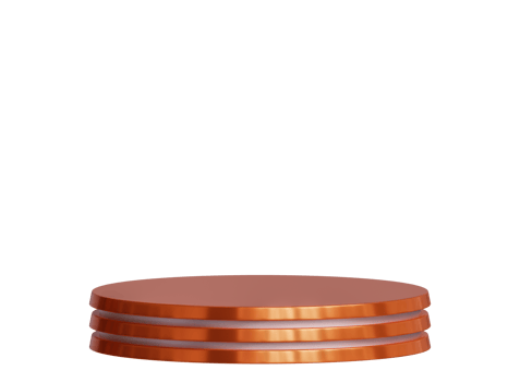 3D product display podium png