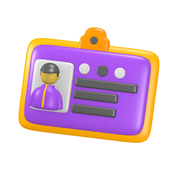 Creative Office 3D cute themed icon for presentation or social media post png