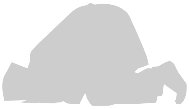 Sujud, or sajdah, is the act of low bowing or prostration in Islam to Allah facing the qiblah. A way that Muslim worshippers prostrate and humble themselves before Allah, God, while glorifying Him. png