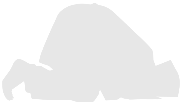Sujud, or sajdah, is the act of low bowing or prostration in Islam to Allah facing the qiblah. A way that Muslim worshippers prostrate and humble themselves before Allah, God, while glorifying Him. png
