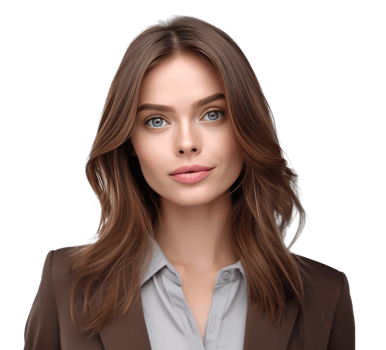 Business woman isolated. Illustration png