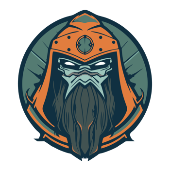 Ancient warrior artwork for tshirt png