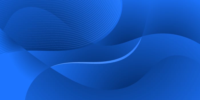 abstract blue wave gradient vector background