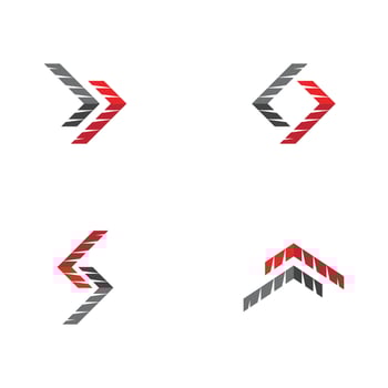 Arrow vector illustration icon