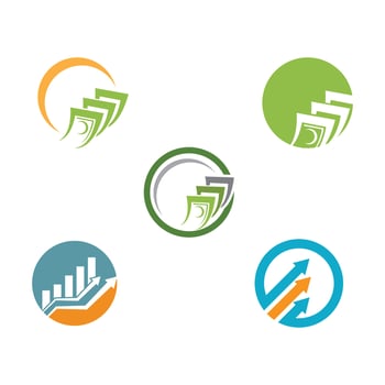 Business Finance Logo template vector