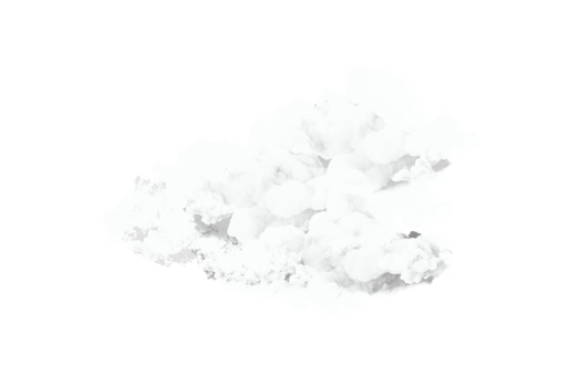 shape white cloud png