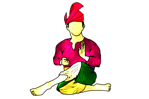Nusantara Malay warrior style step png