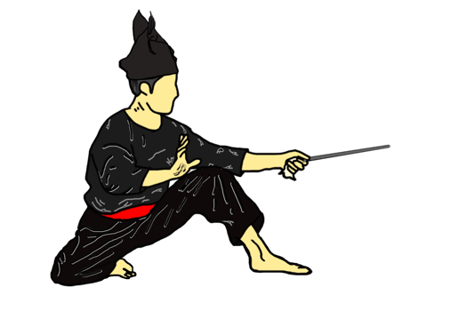 Nusantara Malay warrior style step png
