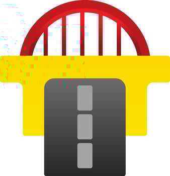 Bridge Vector Icon Design