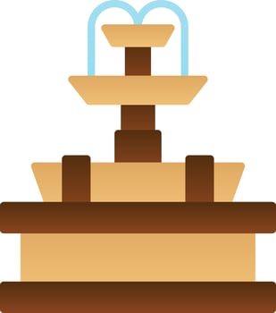 Fountain Vector Icon Design