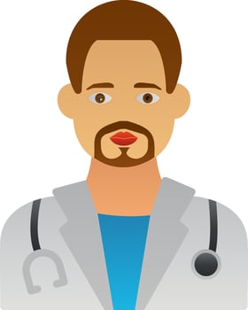 Doctor Vector Icon Design