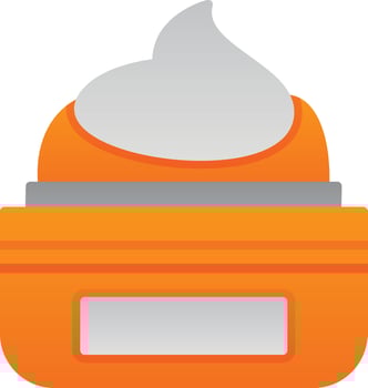 Cream Vector Icon Design
