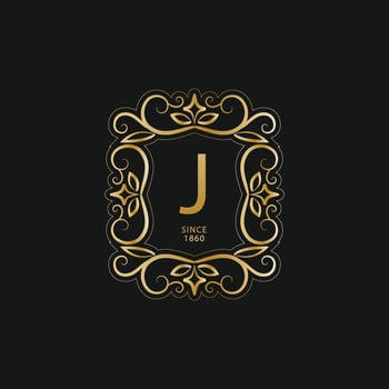 luxury frame vector