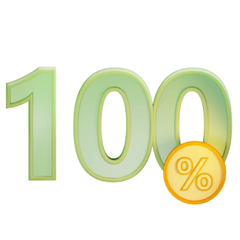 3d 100 discount percent text label illustration concept icon png