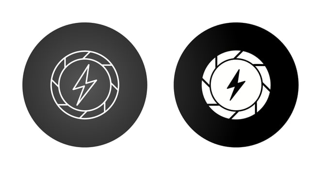Electric Current Vector Icon
