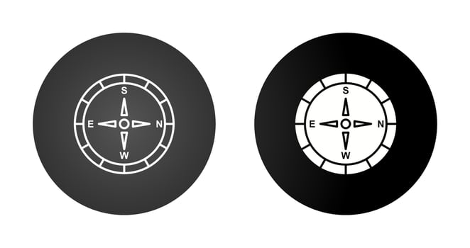 Compass Vector Icon