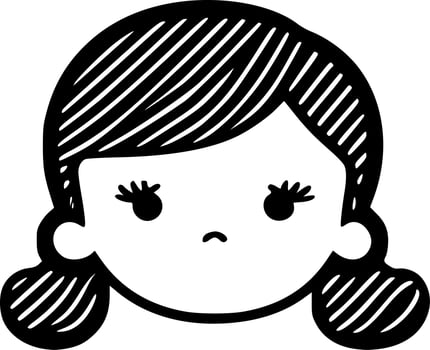Baby Girl - High Quality Vector Logo - Vector illustration ideal for T-shirt graphic