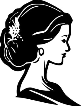 Bridal - Minimalist and Flat Logo - Vector illustration