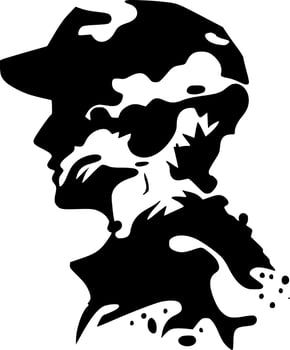 Camo - Minimalist and Flat Logo - Vector illustration