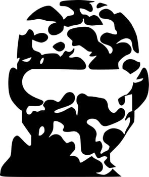 Camo - Minimalist and Flat Logo - Vector illustration
