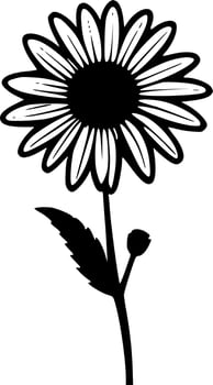 Daisy - High Quality Vector Logo - Vector illustration ideal for T-shirt graphic