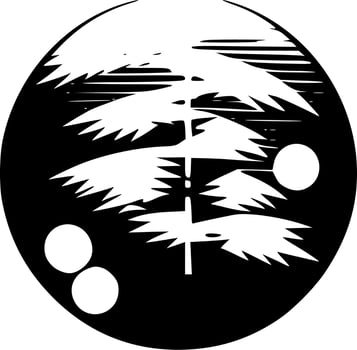Japanese - Minimalist and Flat Logo - Vector illustration