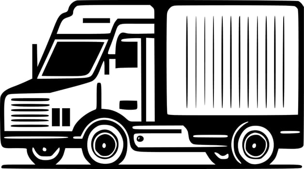 Truck - High Quality Vector Logo - Vector illustration ideal for T-shirt graphic