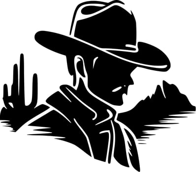 Western - High Quality Vector Logo - Vector illustration ideal for T-shirt graphic