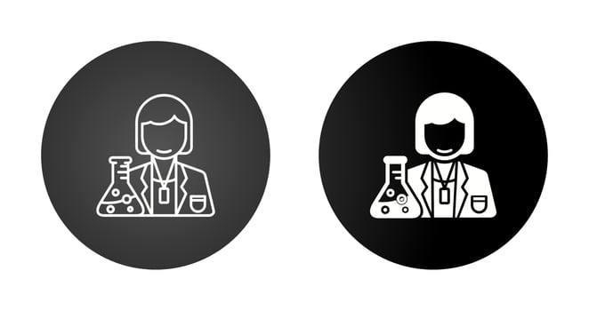 Scientist Vector Icon
