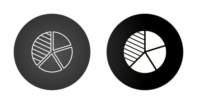 Pie Chart Vector Icon