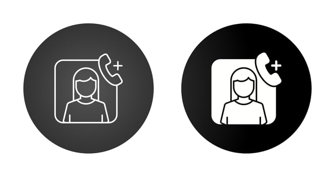 Contact Vector Icon
