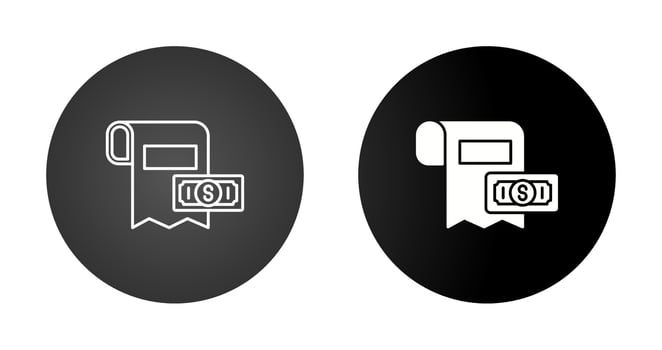 invoice Vector Icon Set