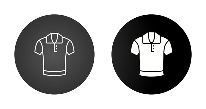 Polo Shirt Vector Icon
