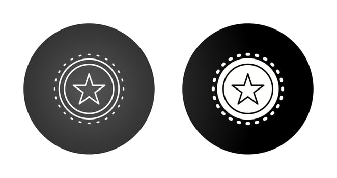 Sticker Vector Icon