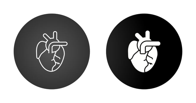 Medical Heart Vector Icon