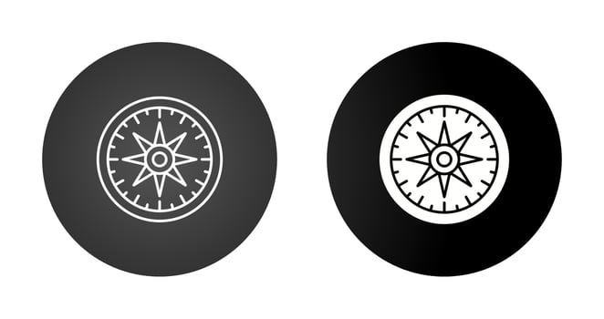 Compass Vector Icon