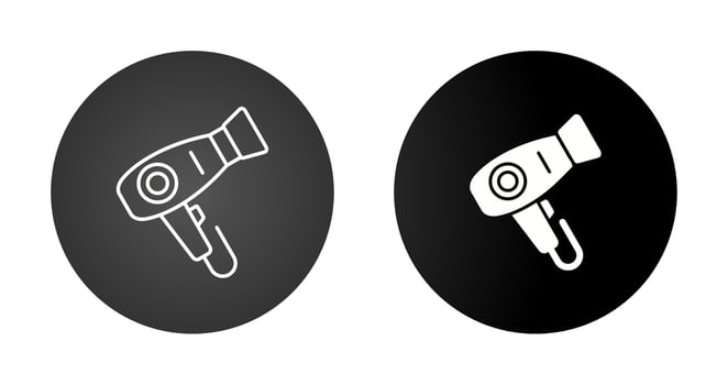 Hair Dryer Vector Icon